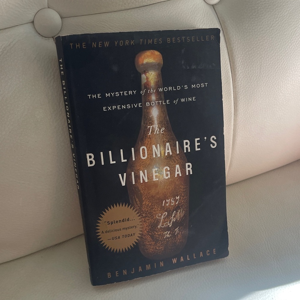 The Billionaire's Vinegar Book